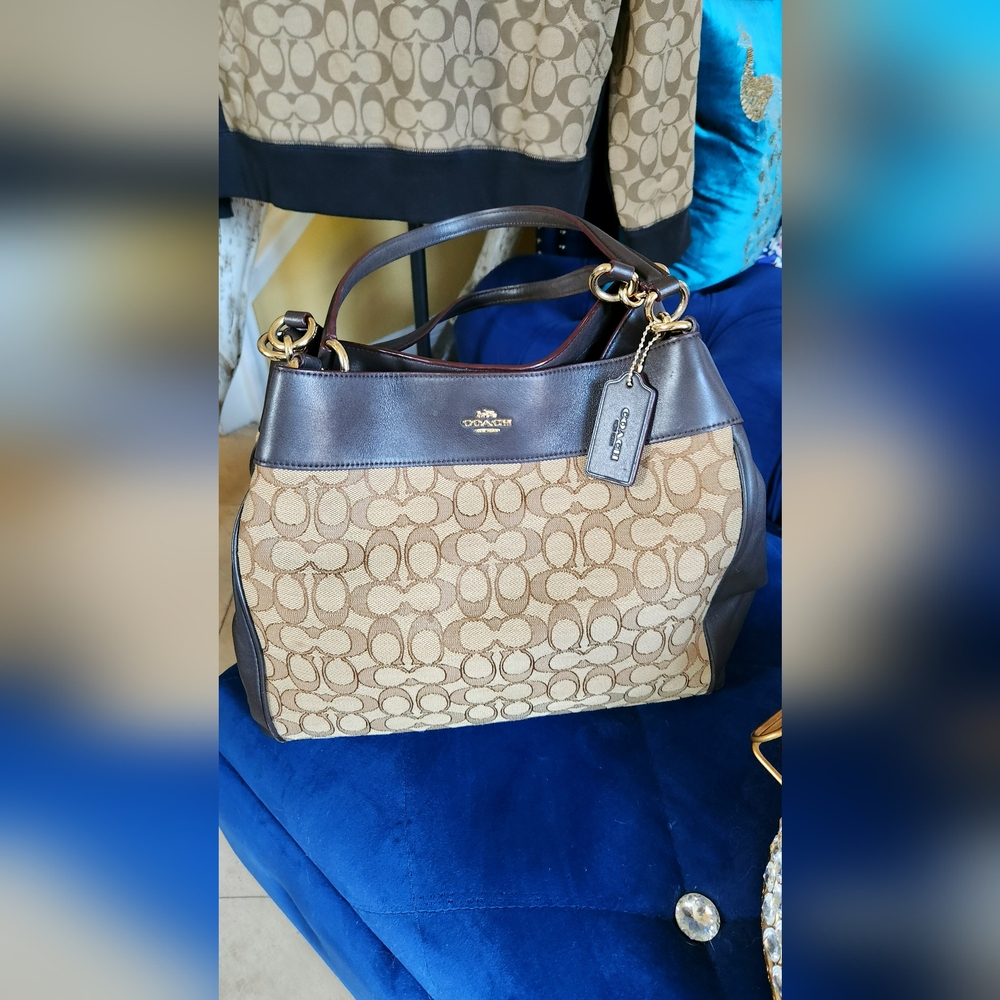 Coach Monogram Bag Khaki